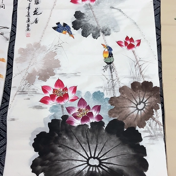 小周画廊的直播间