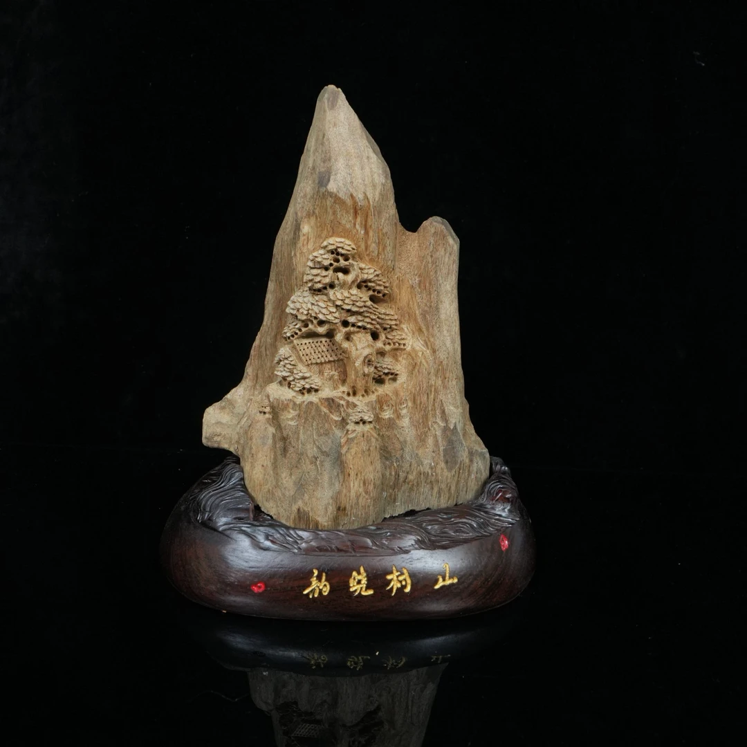 7213 加里曼丹沉香/山村晓韵 16.5x11x20cm 净187.19g