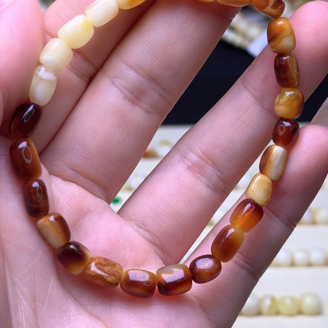 琥珀裸石未镶嵌6毫米