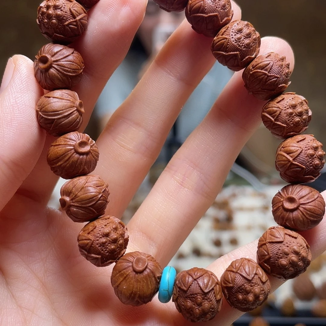 手串/手链橄榄核橄榄核 莲花