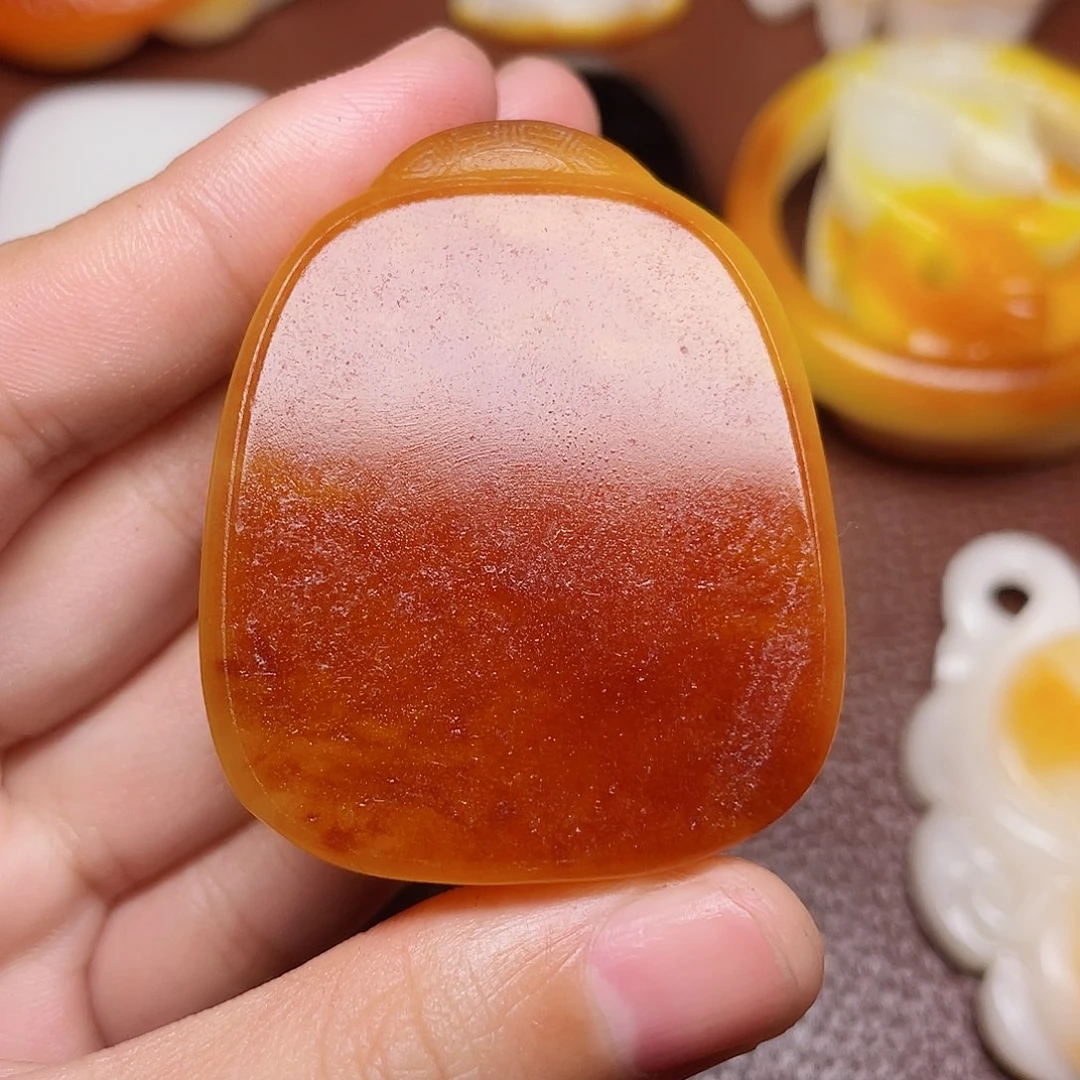 和田玉颈饰未镶嵌用****6