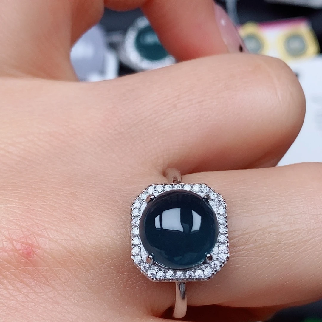 翡翠戒指未镶嵌戒指