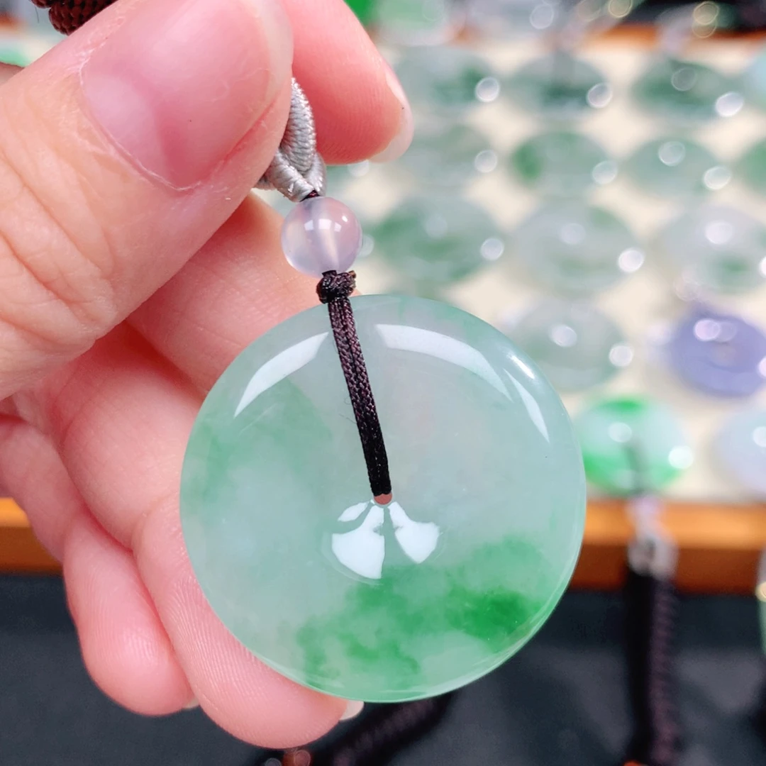 颈饰未镶嵌翡翠天然缅甸翡翠a货31-6.0