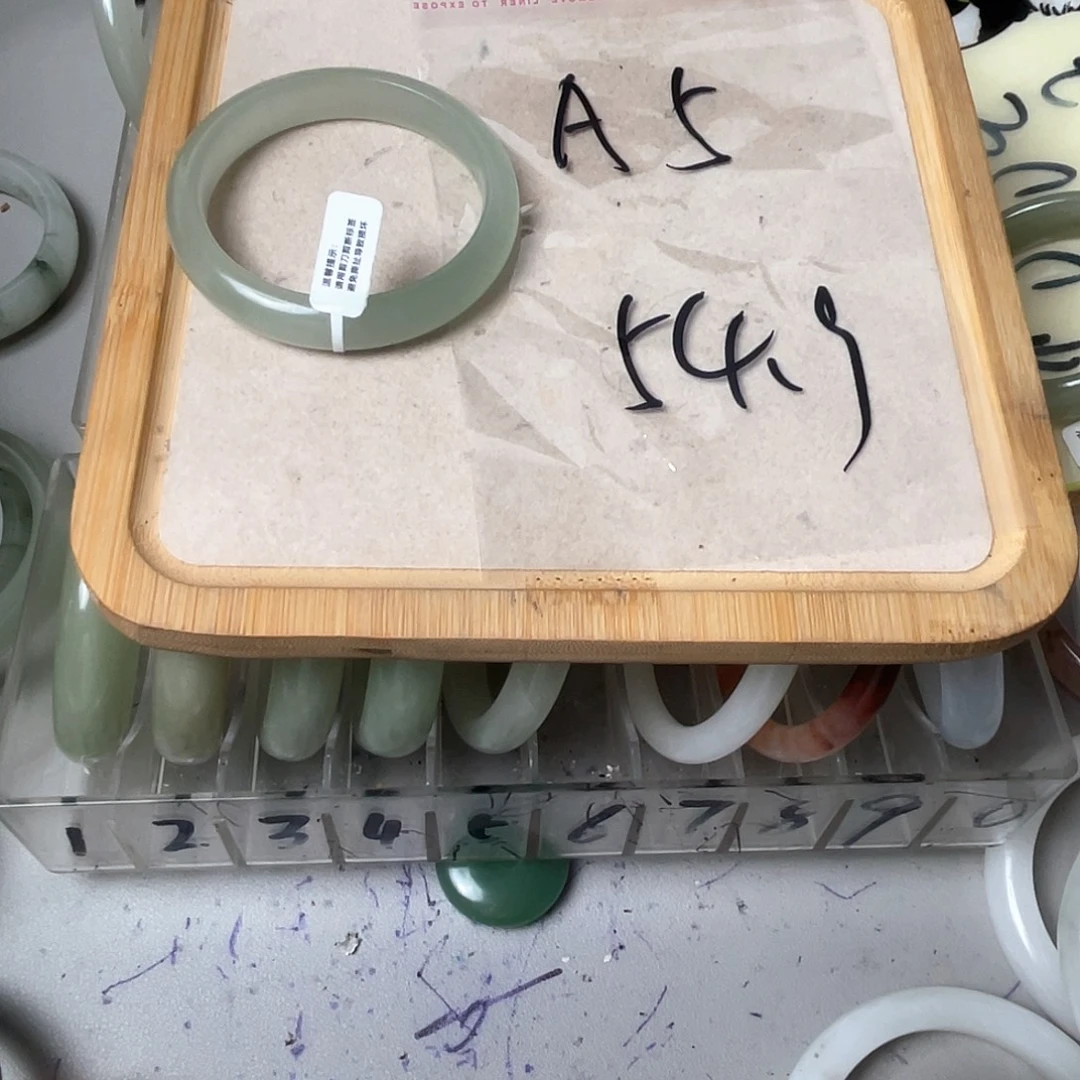 合金手镯石英质玉A5