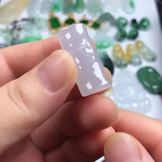 颈饰未镶嵌翡翠竹节