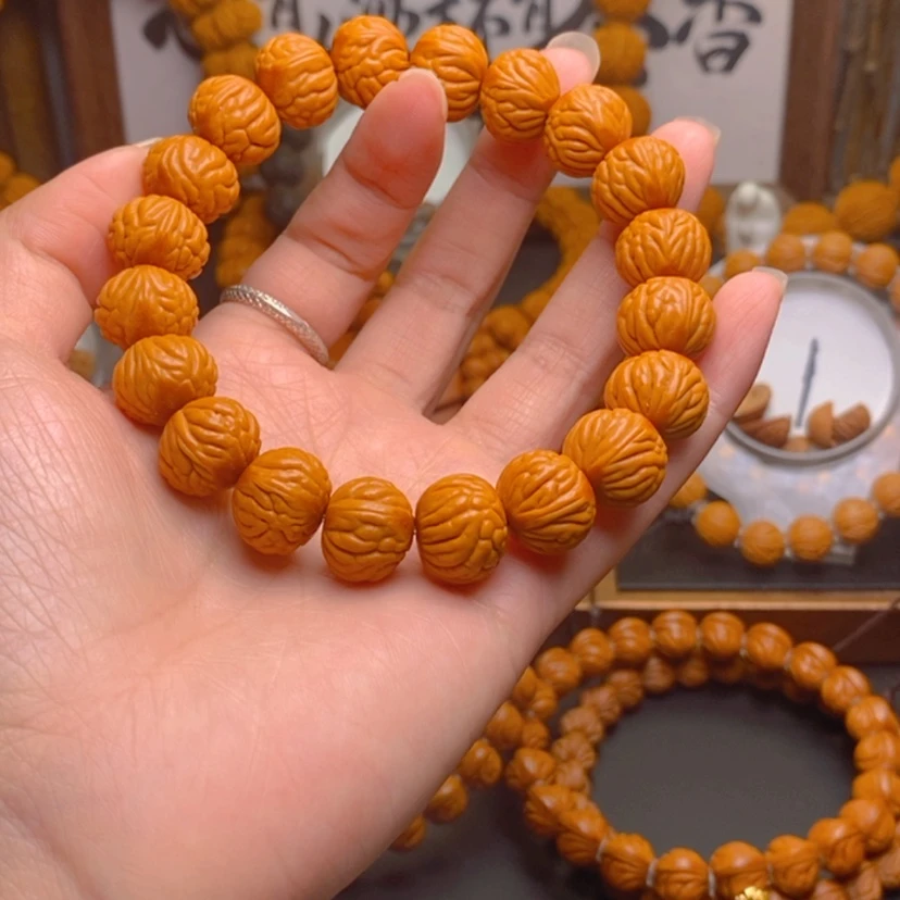 【闪购商品】桃核手串陈****汤龙文桃核