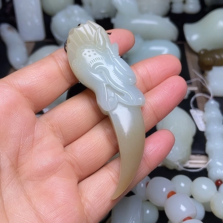 吊坠(不含链)未镶嵌和田玉