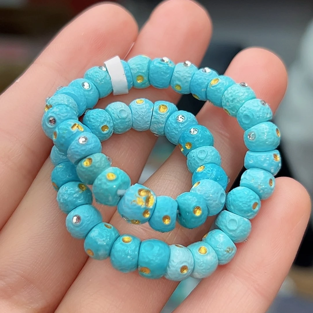 绿松石珠宝奇石未镶嵌