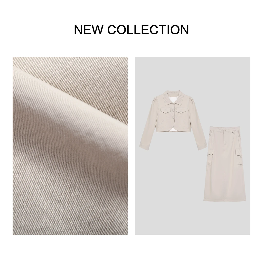 【香香专属】D3F33010B 春季牛仔外套+背心+裙子套装-3548-3347