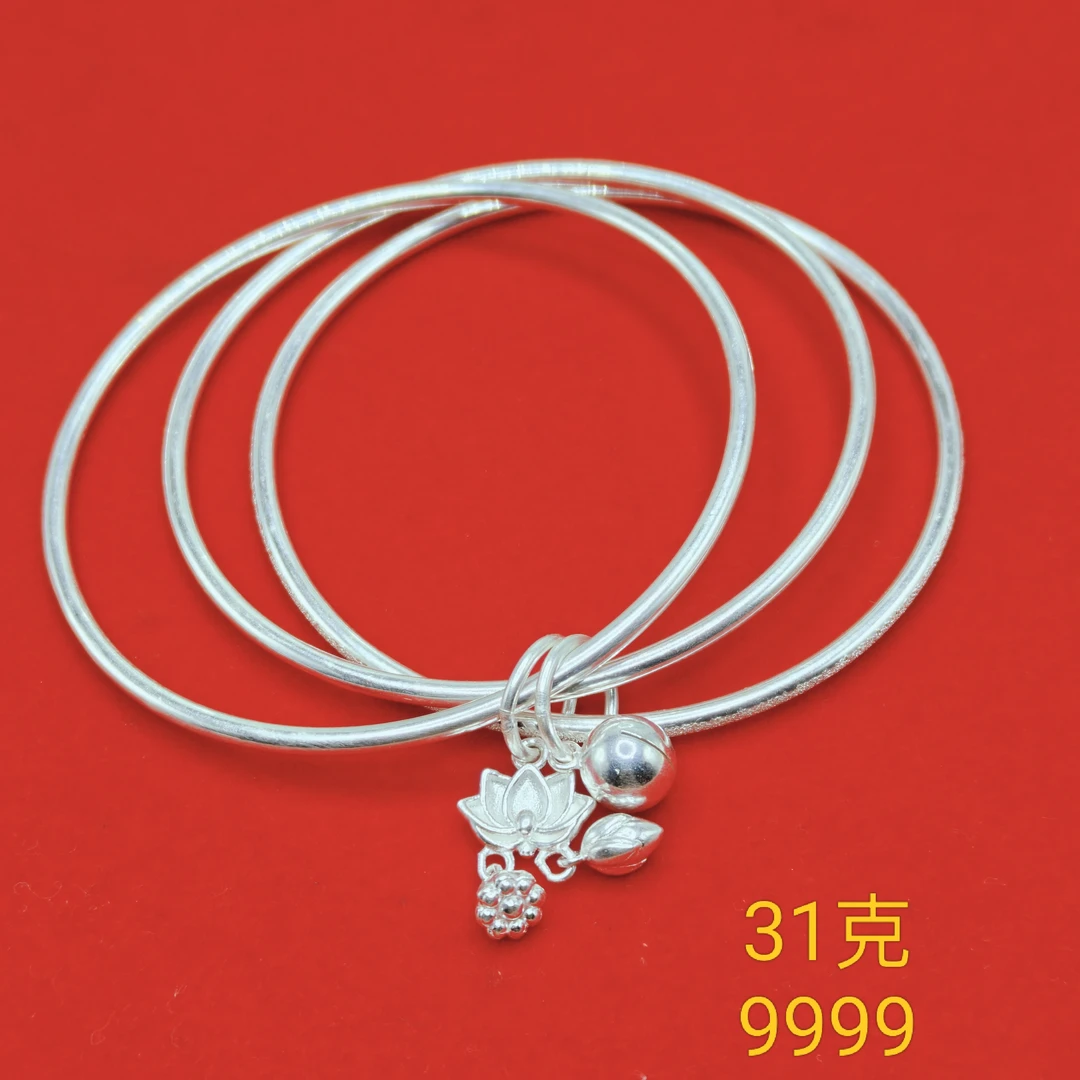 足银手镯 BAYLIK KUMUXLIRY 时尚女款手镯011