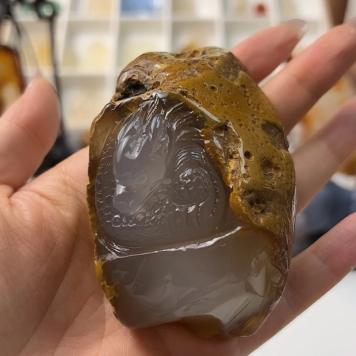 玛瑙/玉髓颈饰合金