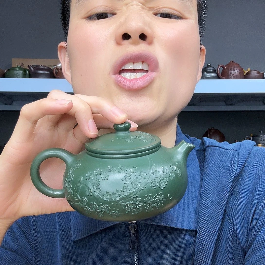 茶壶紫砂民间手艺人全手工制作