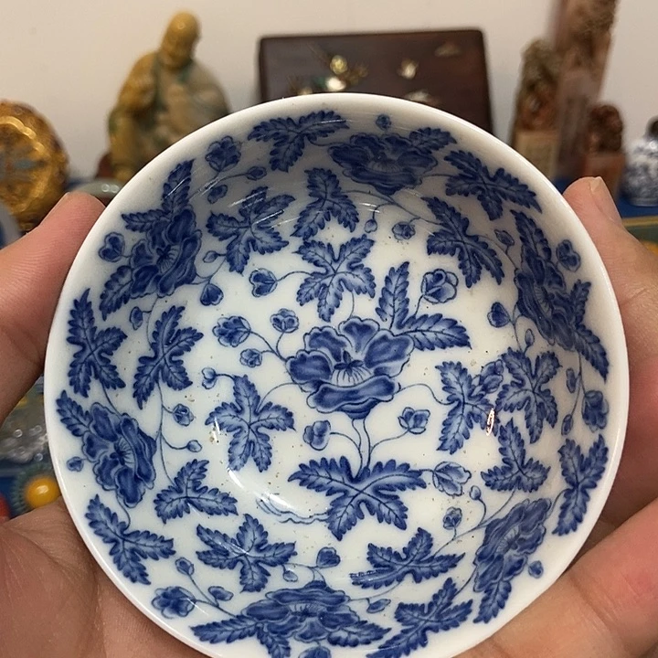 明***怀青花手绘设计风格的