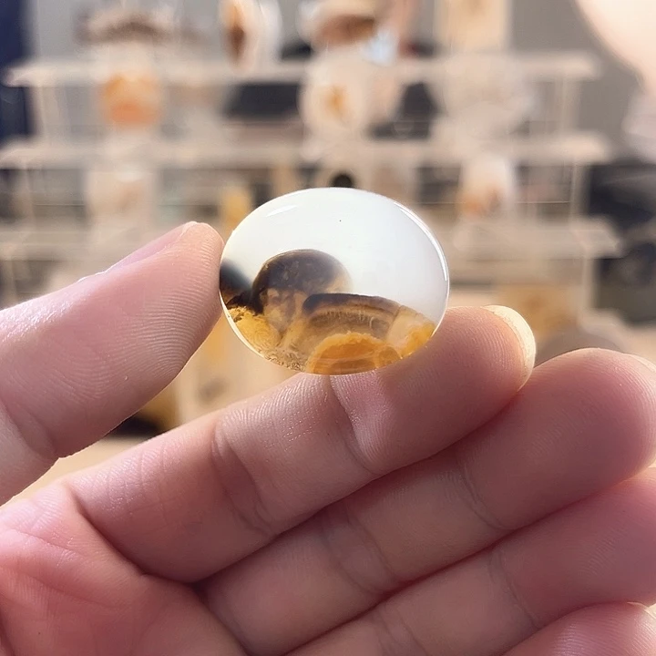 玛瑙/玉髓未镶嵌吊坠(不含链)