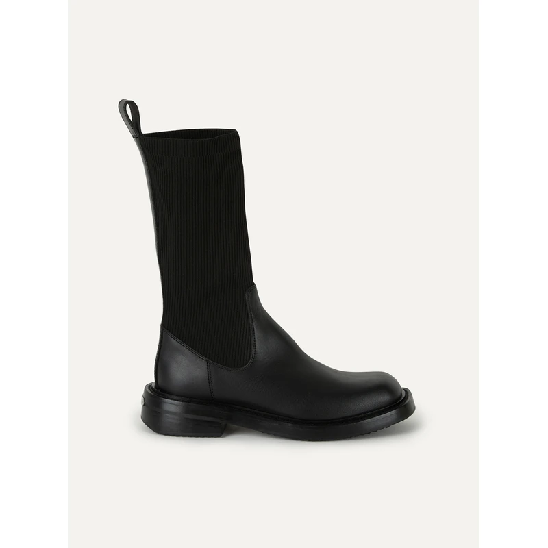 Alexander Wang/亚历山大王 秋冬女短筒皮革靴子NAP颇特