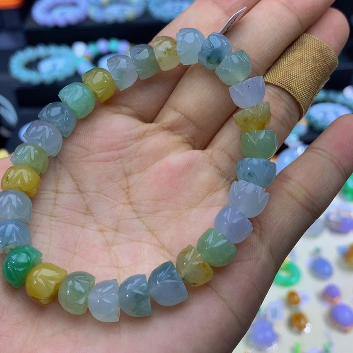 翡翠未镶嵌手链翡翠