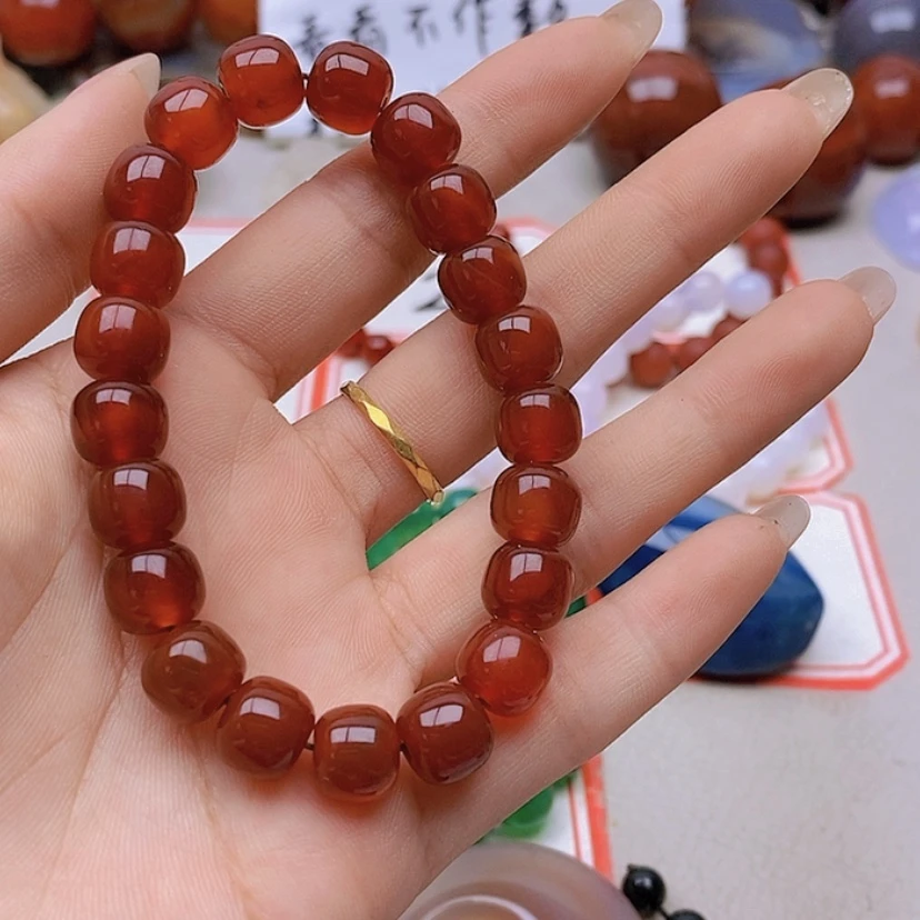 【闪购商品】未镶嵌玛瑙/玉髓珠宝半成品冬**阳