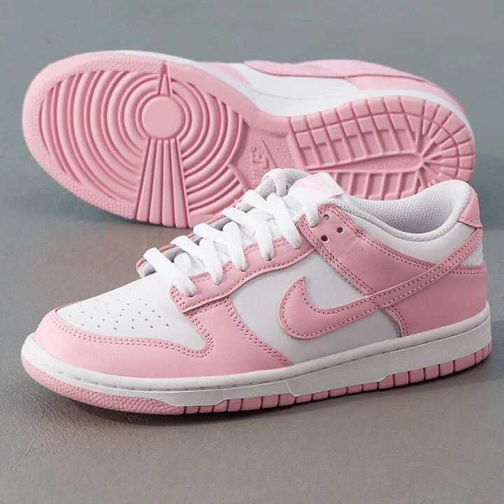 NIKE/耐克粉色dunk运动鞋透气鞋潮流低帮舒适轻便GS板鞋FB9109125