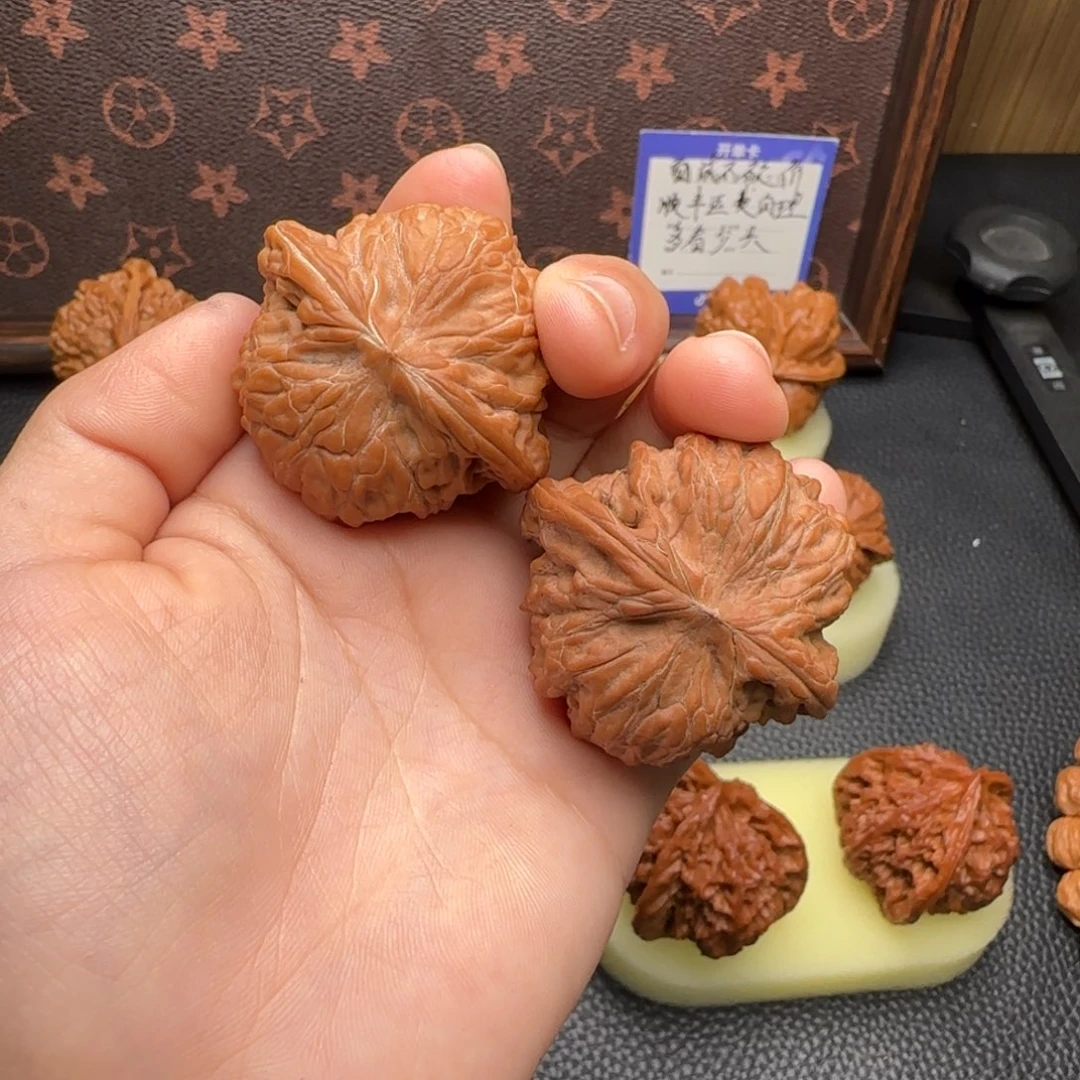文玩核桃把件磨盘 41尺寸