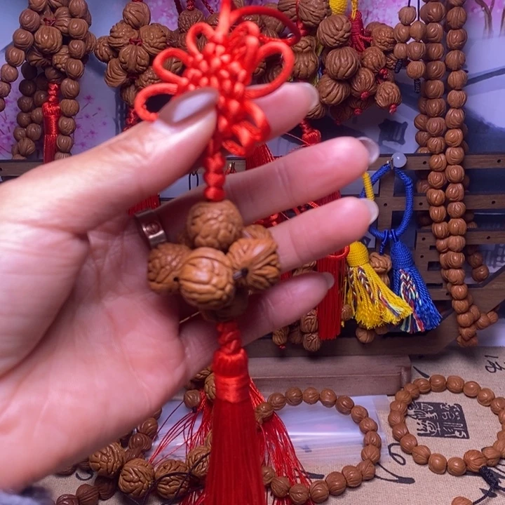 吊坠桃核龙纹桃枭