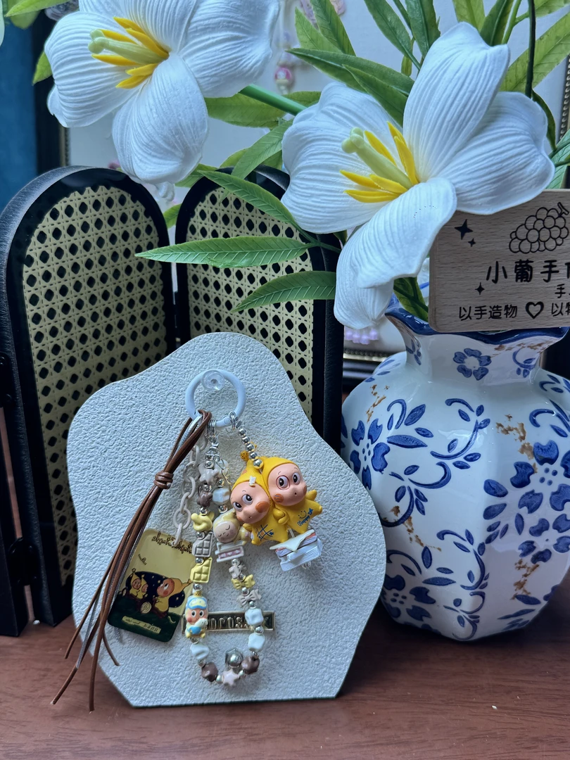 DIY手机链简单设计（03) 图片仅供参考