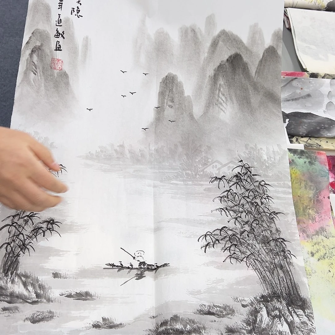 国画纯手绘作品欣赏