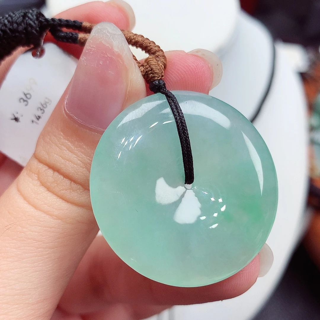 颈饰未镶嵌翡翠翡翠48，32.6/6