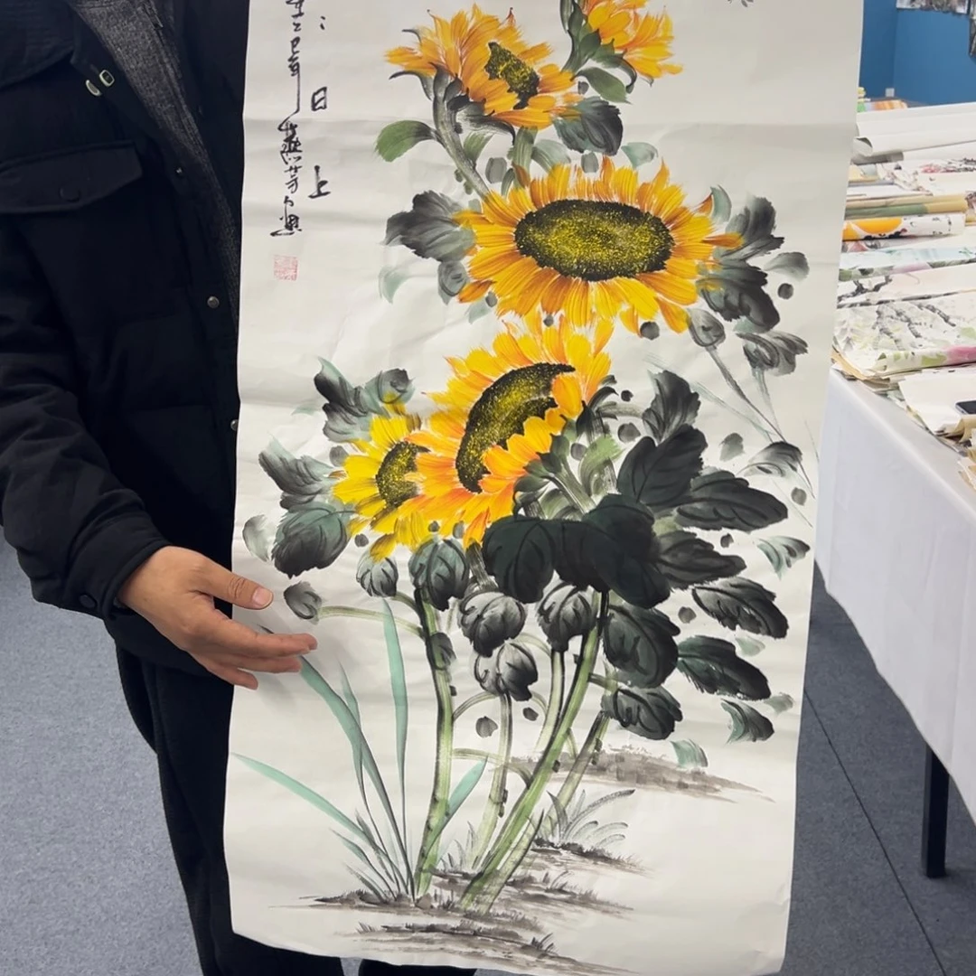 国画国画纯手绘作品