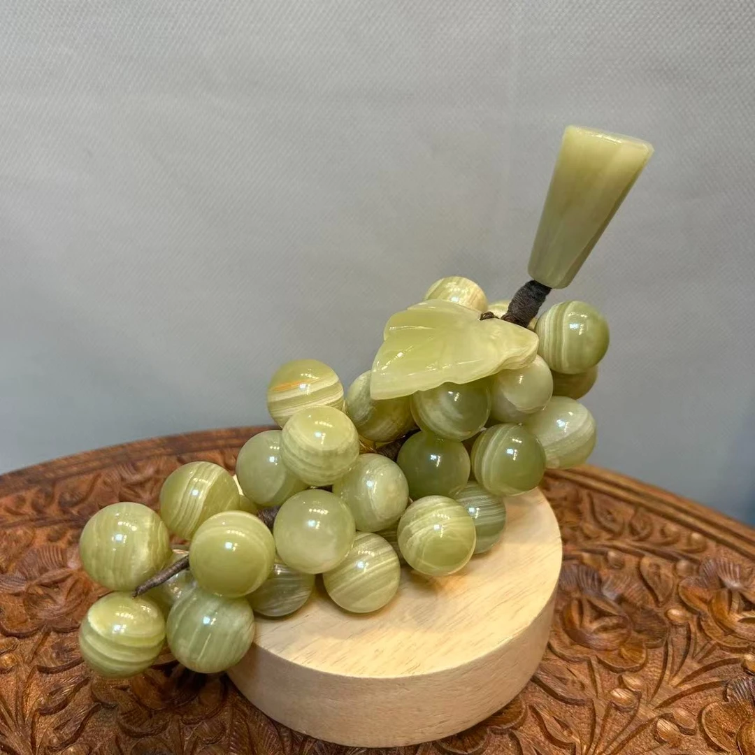 车载巴基斯坦圆球葡萄立体挂件摆件创意手工艺纯手工摆设把玩手捏