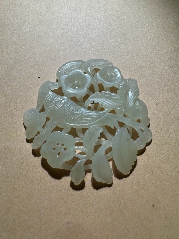 清 和田玉喜上眉梢（福利）