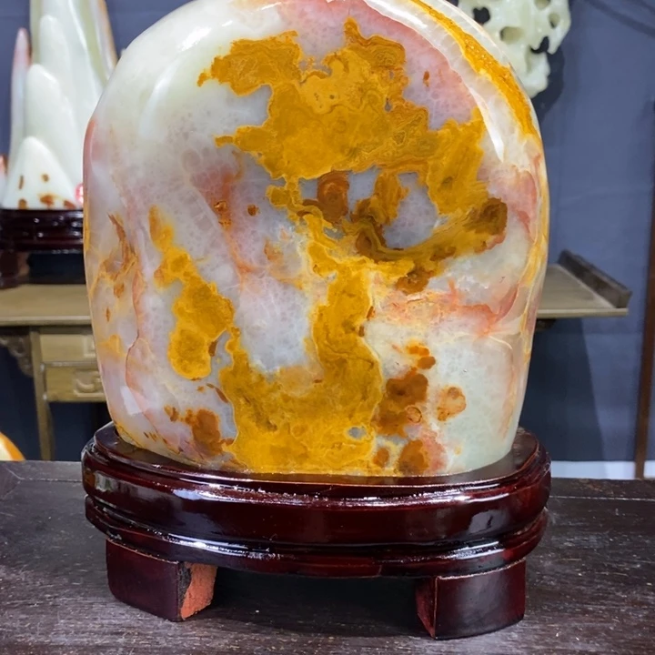 石材精品古青石摆件