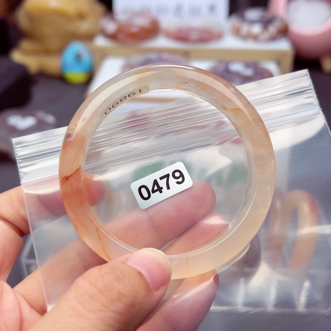 玛瑙/玉髓手镯未镶嵌琪**妈