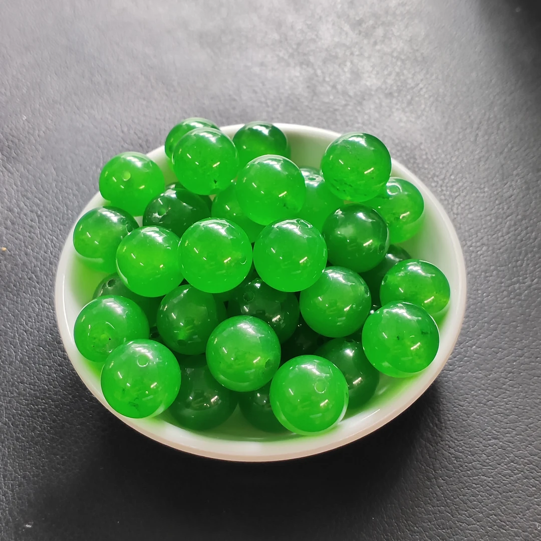 散珠w1339冰阳绿12MM*10颗
