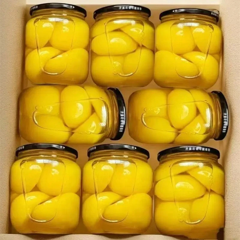 【抢到手一箱四瓶】新货黄桃罐头510g*1大瓶水果罐头老年零食整箱_
