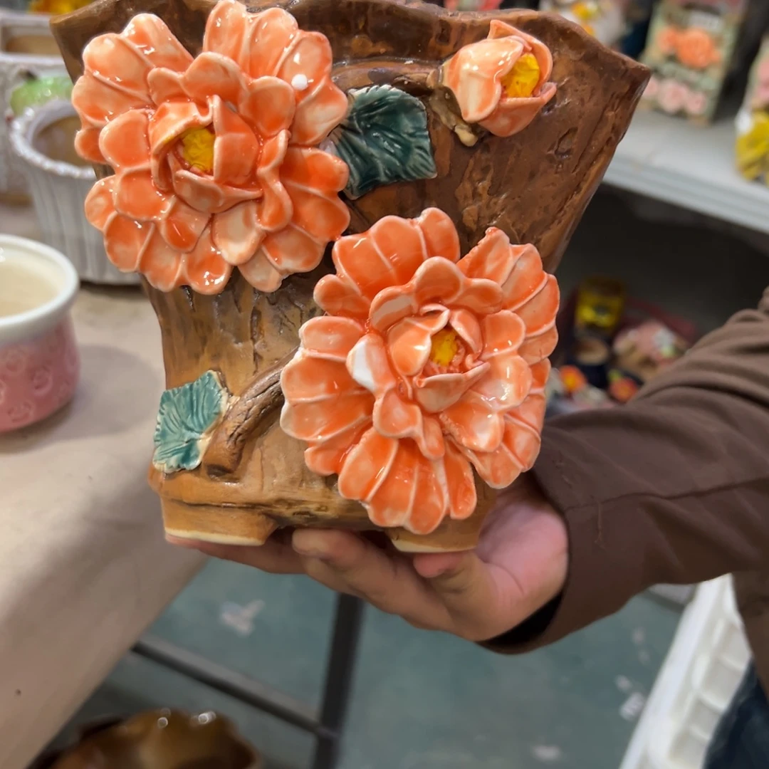 满20米秒退拉黑花盆