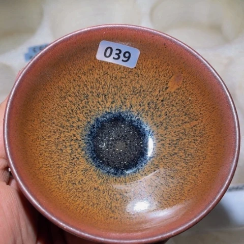 茶盏原矿原釉柴烧建盏