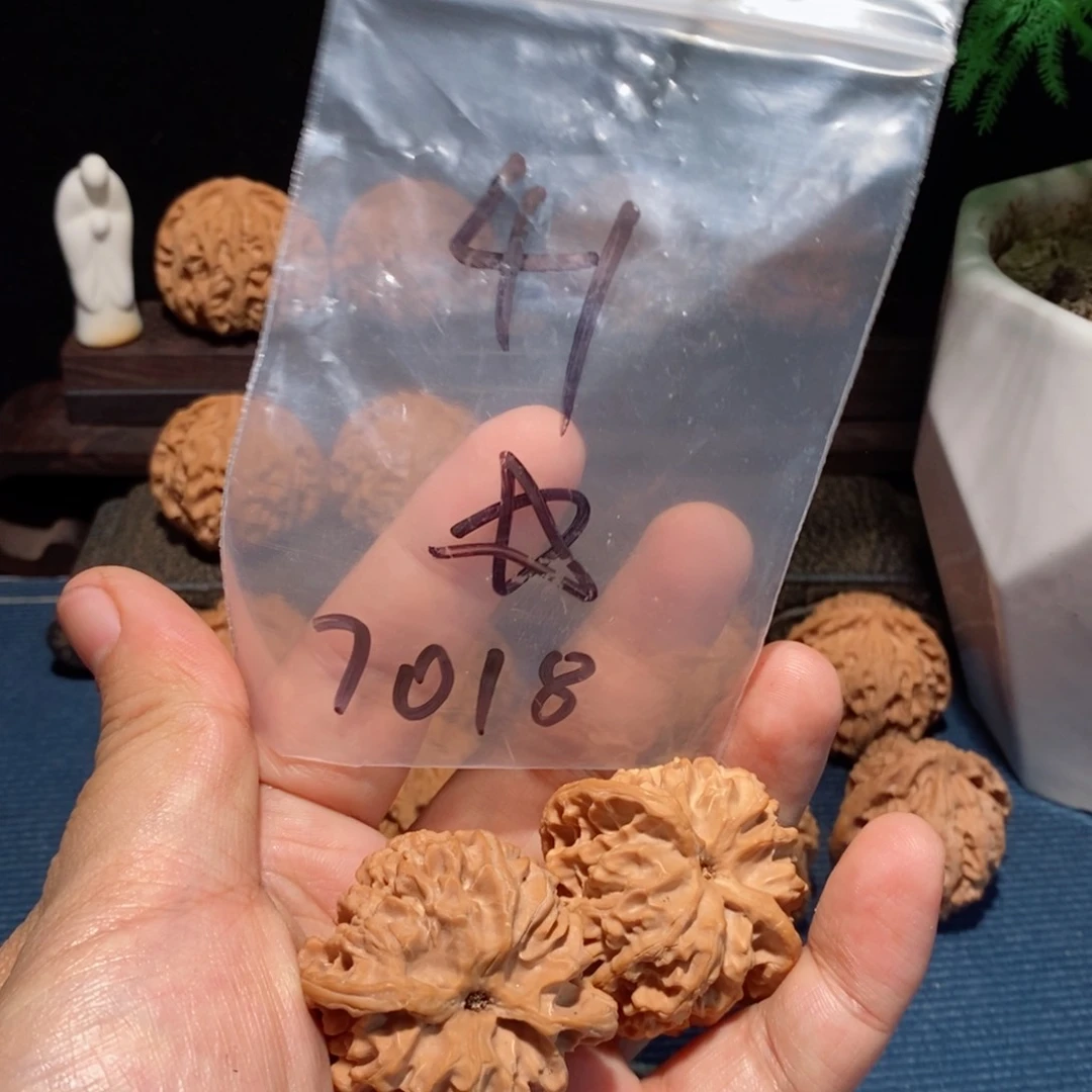 文玩核桃把件?****³全品无修7018