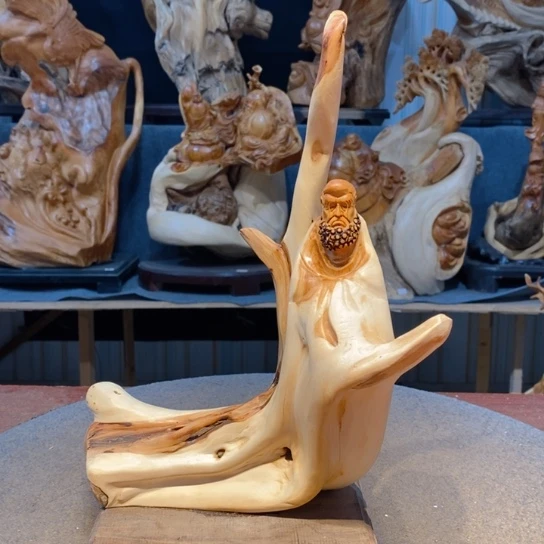 柏木（崖柏）根雕摆件