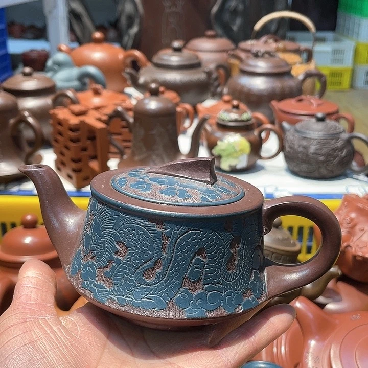 紫砂茶宠280cc宜兴紫砂壶