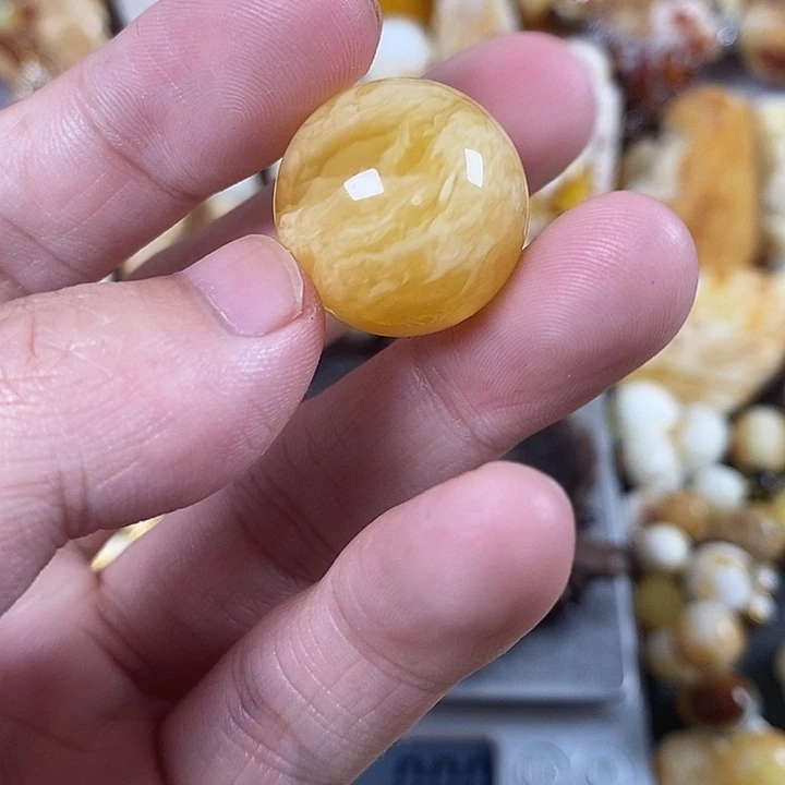 琥珀未镶嵌裸石我
