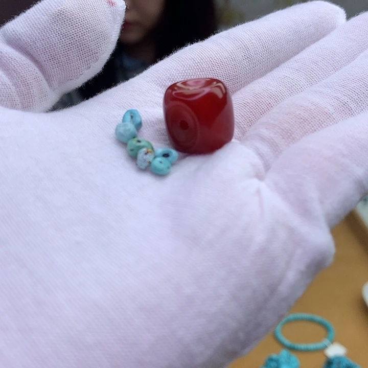摇***篮未镶嵌原矿玛瑙/玉髓