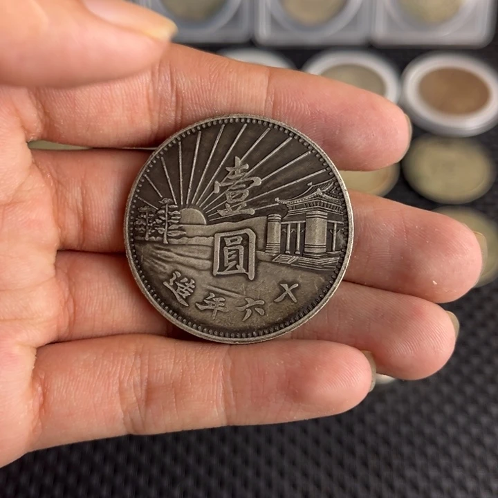 金属大头龙洋船洋工艺品