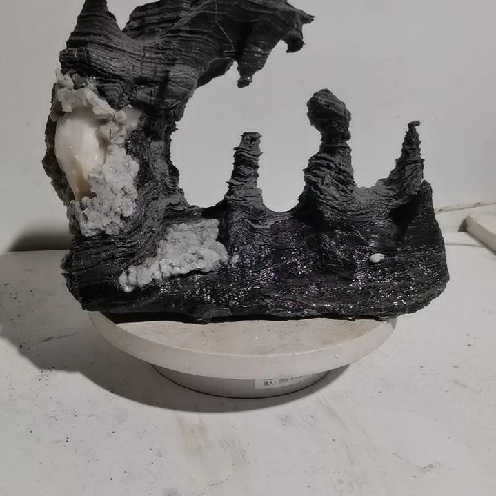 用***4有机玻璃灵璧石摆件灵璧石