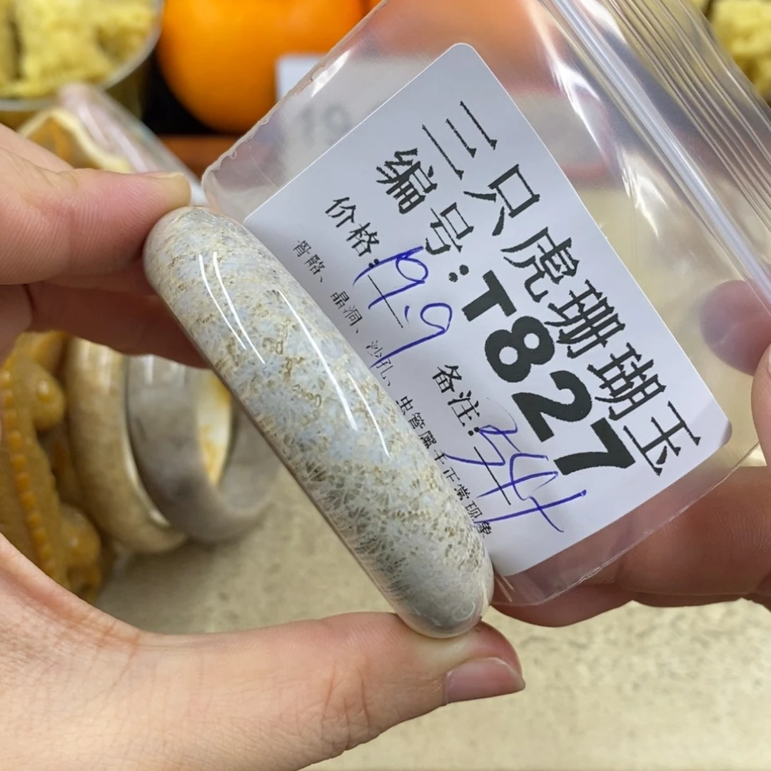 硅化珊瑚（珊瑚玉）1未镶嵌煊**i