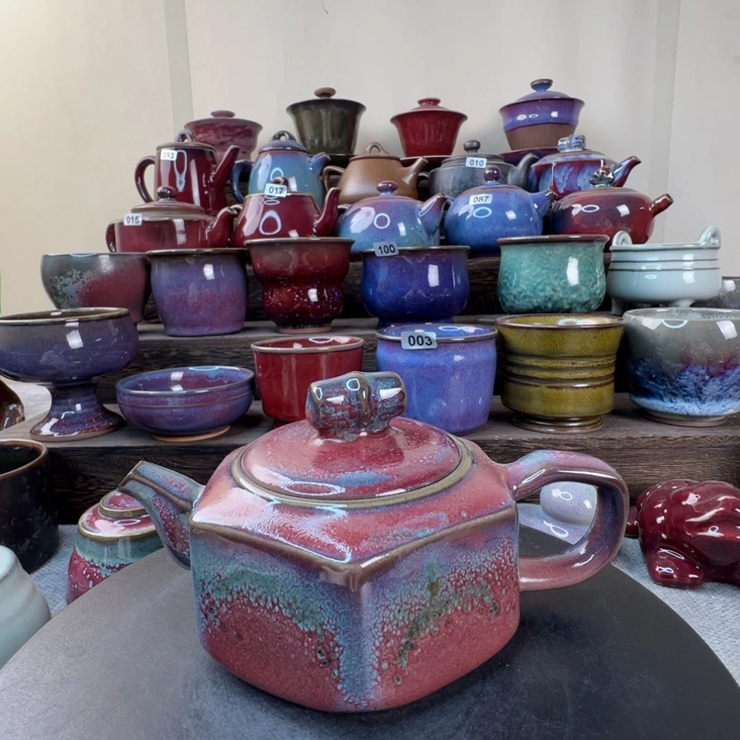 特价福利炉钧大成茶壶一把满容220ml