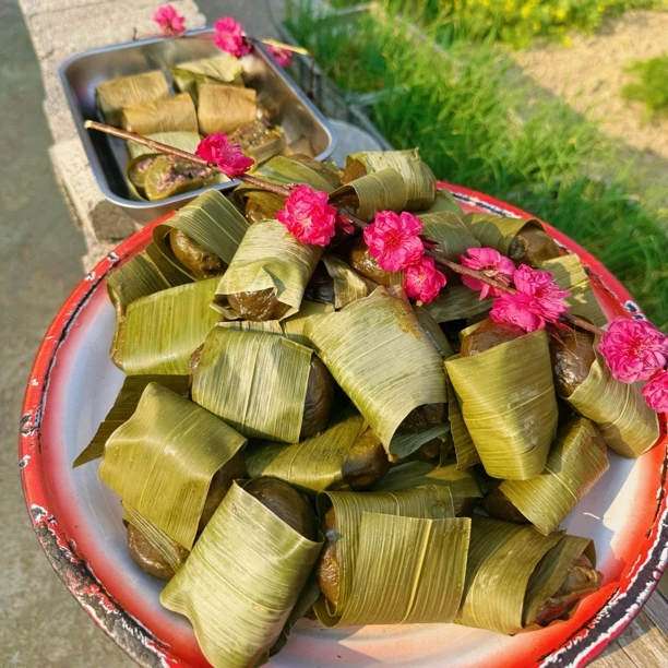 顺丰包邮 城步苗寨传统美食水米花巴巴（青团）清香可口软糯Q弹