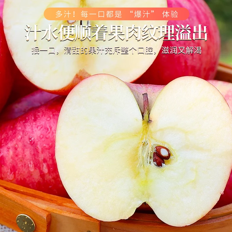【娟娟专属链接】烟台红富士现摘现发应季新鲜苹果