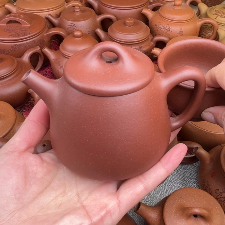 原矿紫泥高石瓢精工半手260c c