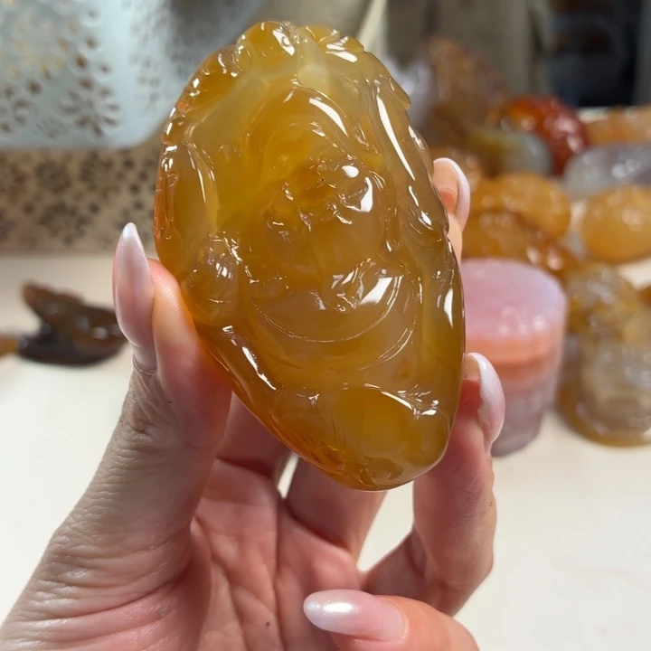 玛瑙/玉髓未镶嵌吊坠(不含链)