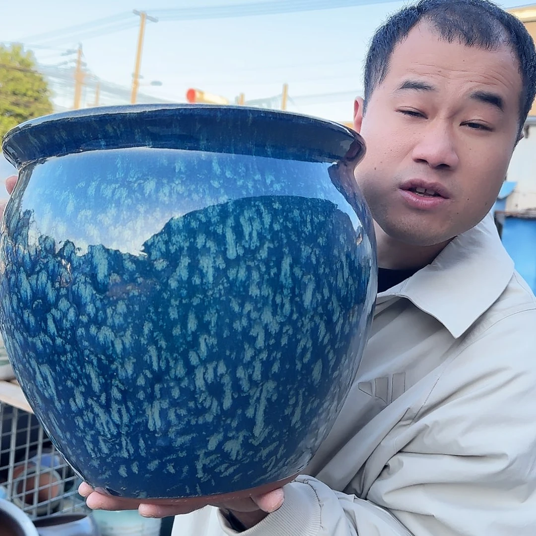 紫砂花盆王嫂花盆1118-148高30口30